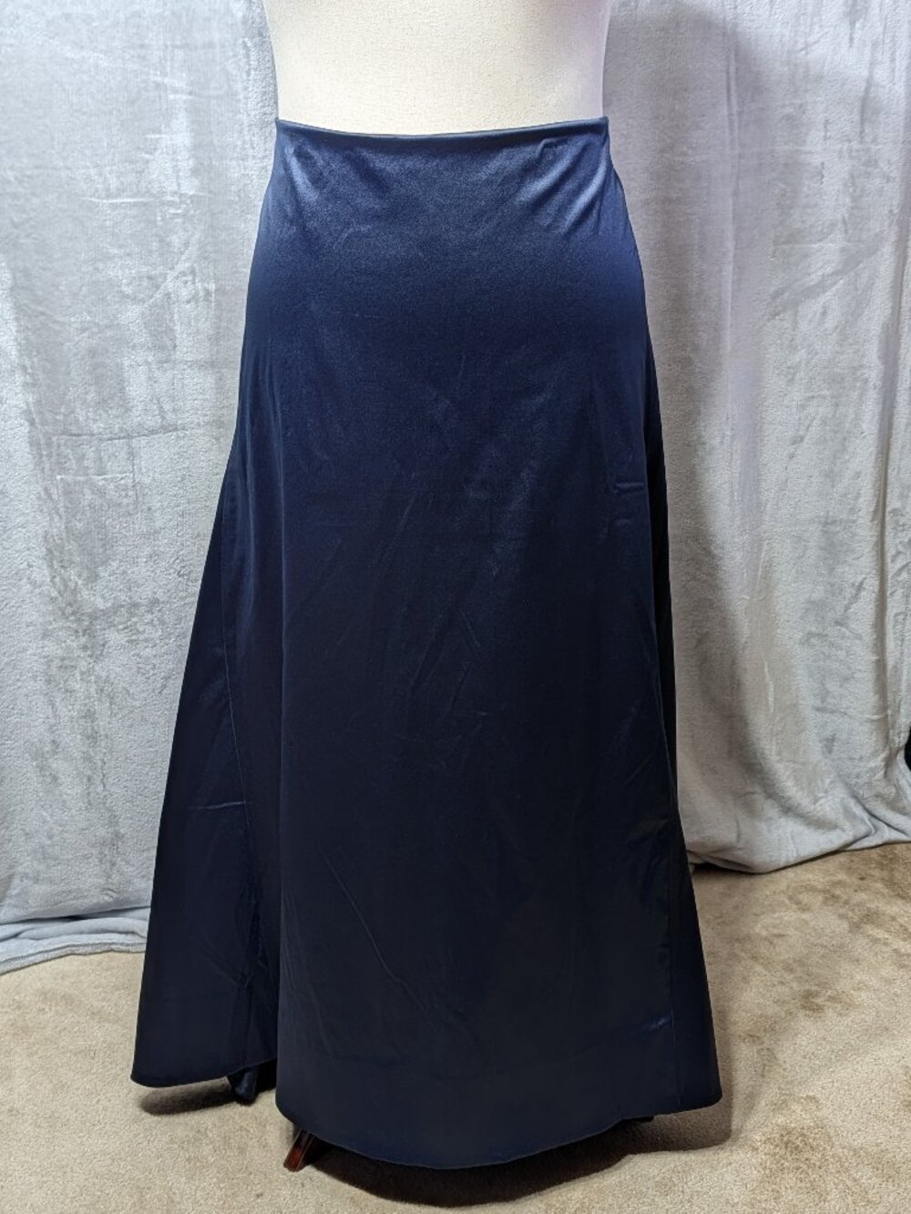 Isaac Mizrahi for Target Navy Hi/Low Skirt (18)